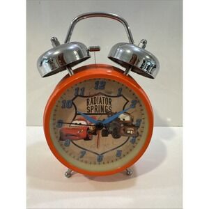 Disney Pixar Cars Matter & Lightning McQueen Alarm Clock Radiator Springs (D)